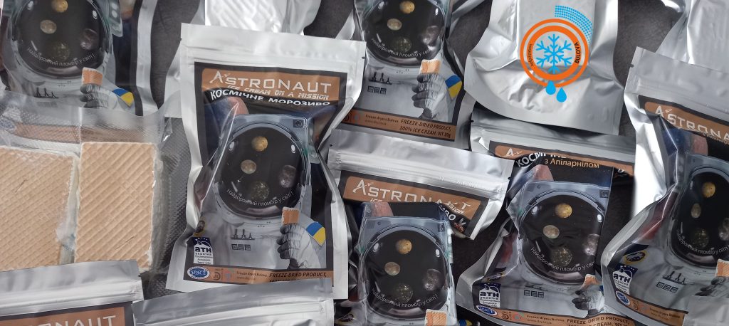 Космічне морозиво на фабриці космічного морозива Bulova